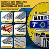 7" Vacuum Brazed Diamond Saw Blades for Metal, DM-7/8-5/8 Arbor