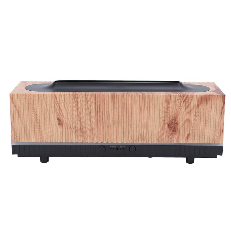 Flame Aroma Diffuser 200ml Woodgrain Model Nano Atomized Humidification Flame