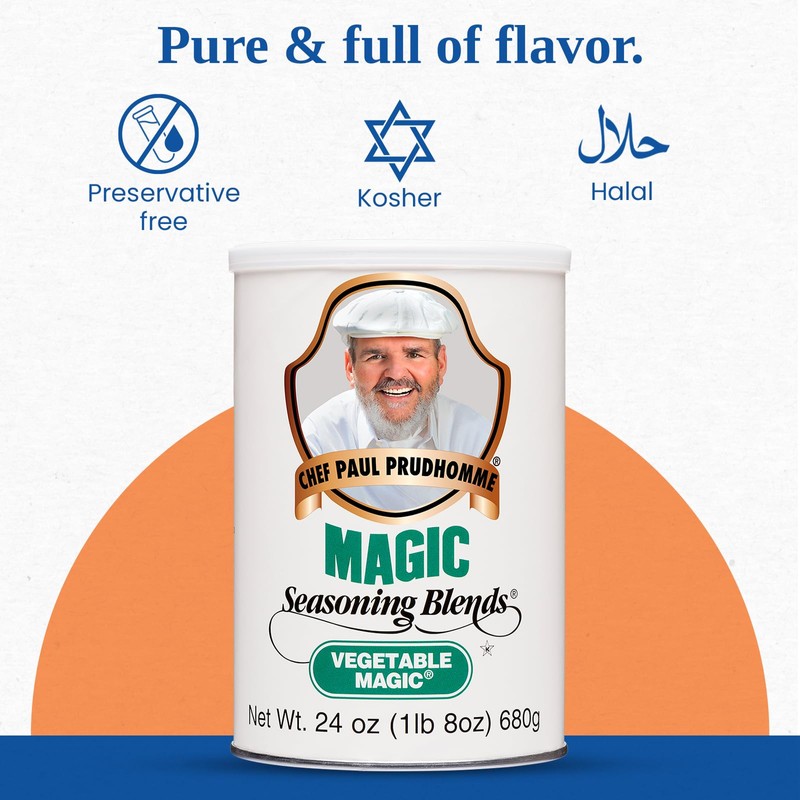 Chef Paul Magic Seasonings Blends Vegetable Magic Seasoning | No