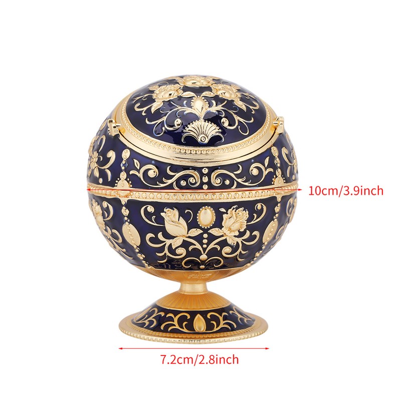 1pc Portable Ashtray Round Ball Home Hotel Wedding Gift Collectibles