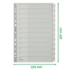 Leitz Index for A4, Cover Sheet and 12 dividers, tabs