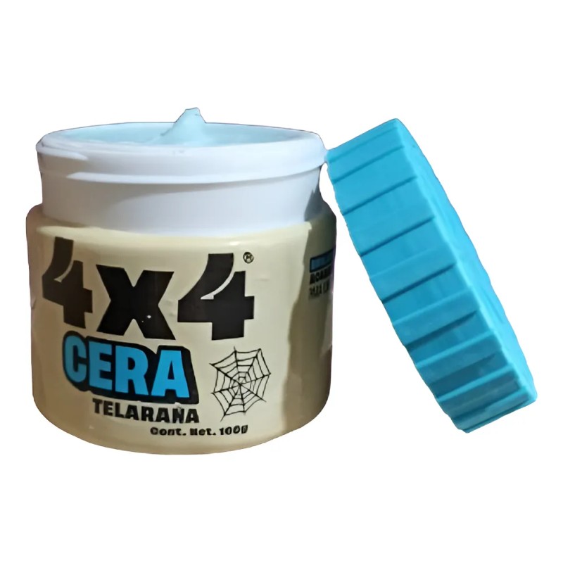 4x4 Cera Telaraña De Alta Fijación Para Cabello 100g