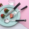 TSQIBU Tableware Spoon, Fork, Chopsticks, Spoon and Fork 3 Piece