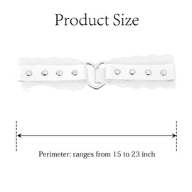 Garters for Bride,White Garter for Bride Accessories White Bridal Garters Set Leg Thigh Wedding Accessories Lace Prom Garter Belts for Women Leg Harness Thigh Strap Bands 1Pcs