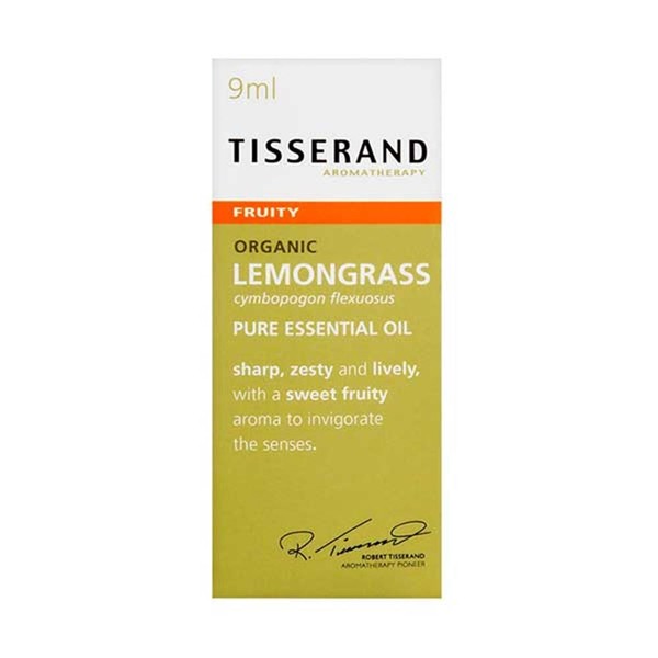Tisserand Lemongrass Pure Essential Oil 9ml