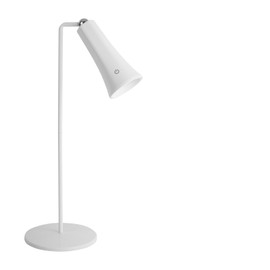 Rechargeable LED Desk Lamp, 4-in-1 Cordless Table Lamp, Magnetic Wall Mount LED Light, with Stepless Brightness, 3 Color Dimmable, 360° Rotation, For Reading, Office, Bedroom,Working, Hallway (White)