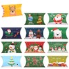DERAYEE 36 Pieces Christmas Boxes, Small Gift Pillow Boxes Candy
