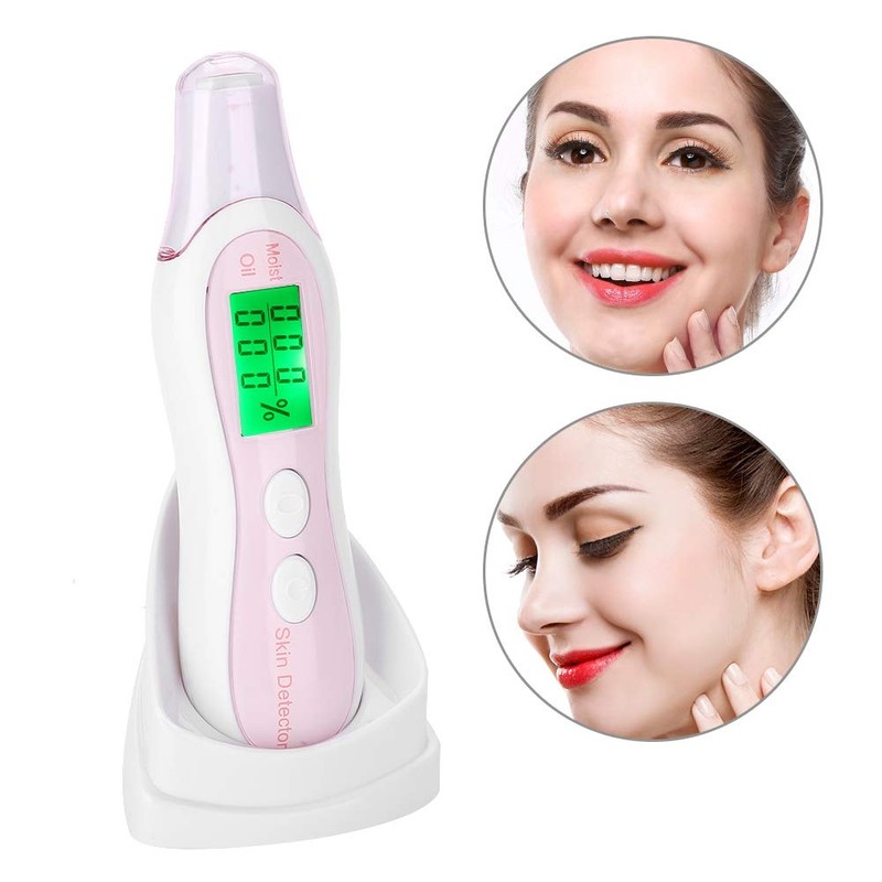 Skin Moisture Tester, Digital LCD Display, Corneometer, Skin Moisture, Precision