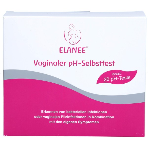 ELANEE pH Test Vaginal Pack of 20