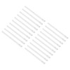 sourcing map Drawer Slides, 20Pcs 300mm - Plastic Drawer Rails,
