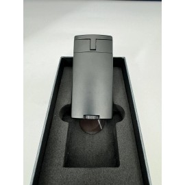 Xikar Ion Double Jet Flame Cigar Lighter - Black and Rose Gold - New