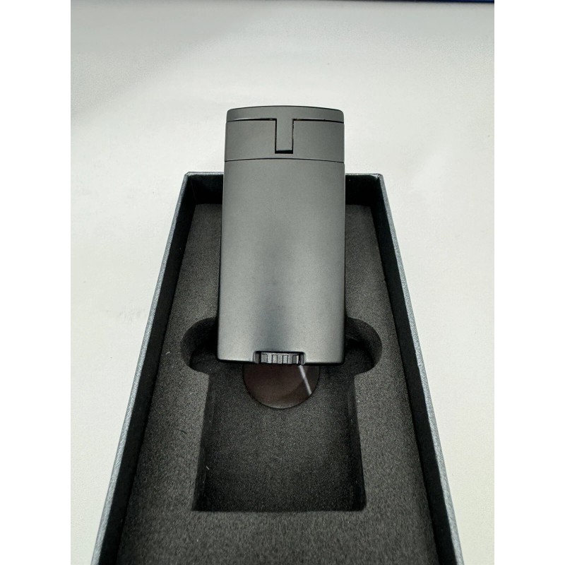 Xikar Ion Double Jet Flame Cigar Lighter - Black and