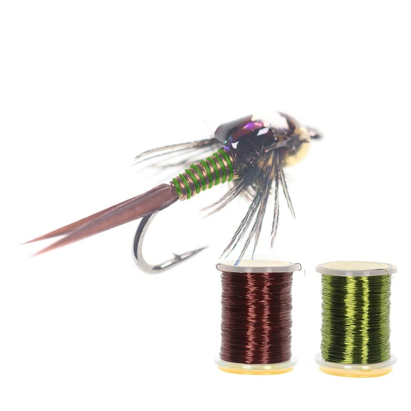 HERCULES 6 Colors 0.2MM Fly Tying Copper Wire Fly Tying