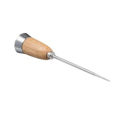 Soro Essentials- Stainless Steel Ice Pick Crusher with Wooden Handle- Ice Pick for Breaking Ice Non-Slip Wooden Handle Easy to Grip for Kitchen Bar Bartender Picnics Camping and Restaurant