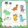 LaVenty - Decoración de tarta de dinosaurio, rugido de un