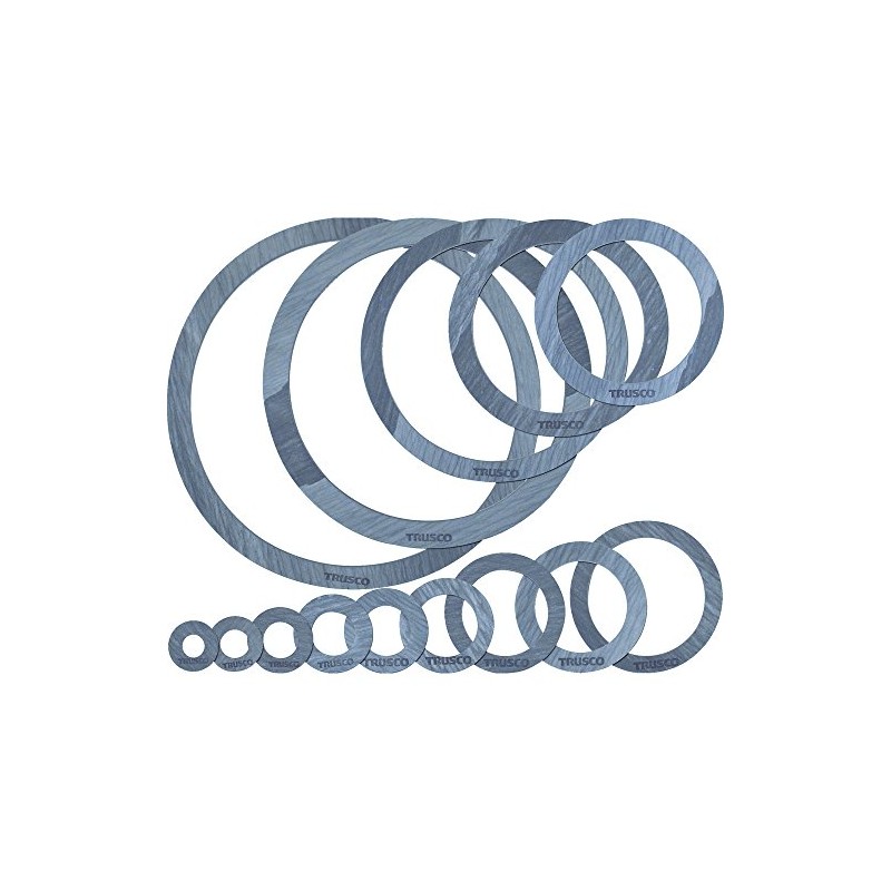 TRUSCO TFPU-10K100A-30 Gasket Flange Inner Gasket 10K 100A Thickness 0.12