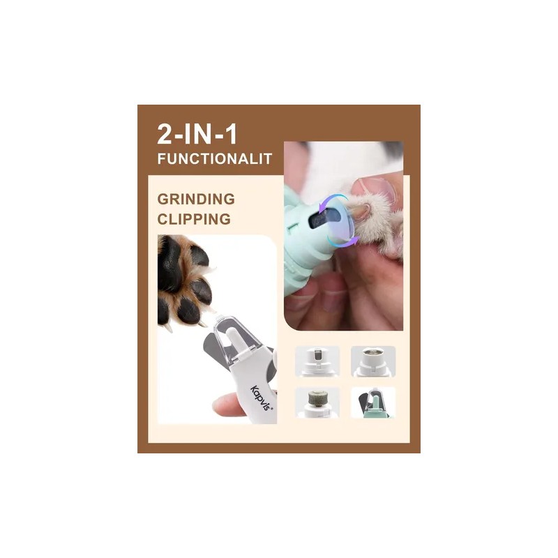 Cortador De Uñas 2 En 1 Para Perros Y Gatos