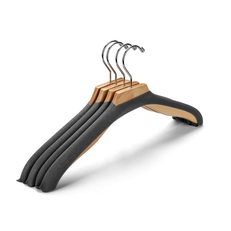 NAHANCO 2045C 17" Foam Hanger Covers, Grey (Bulk pack of