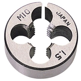 Draper 83812 M10 x 1.5 Circular Split Dies,Blue