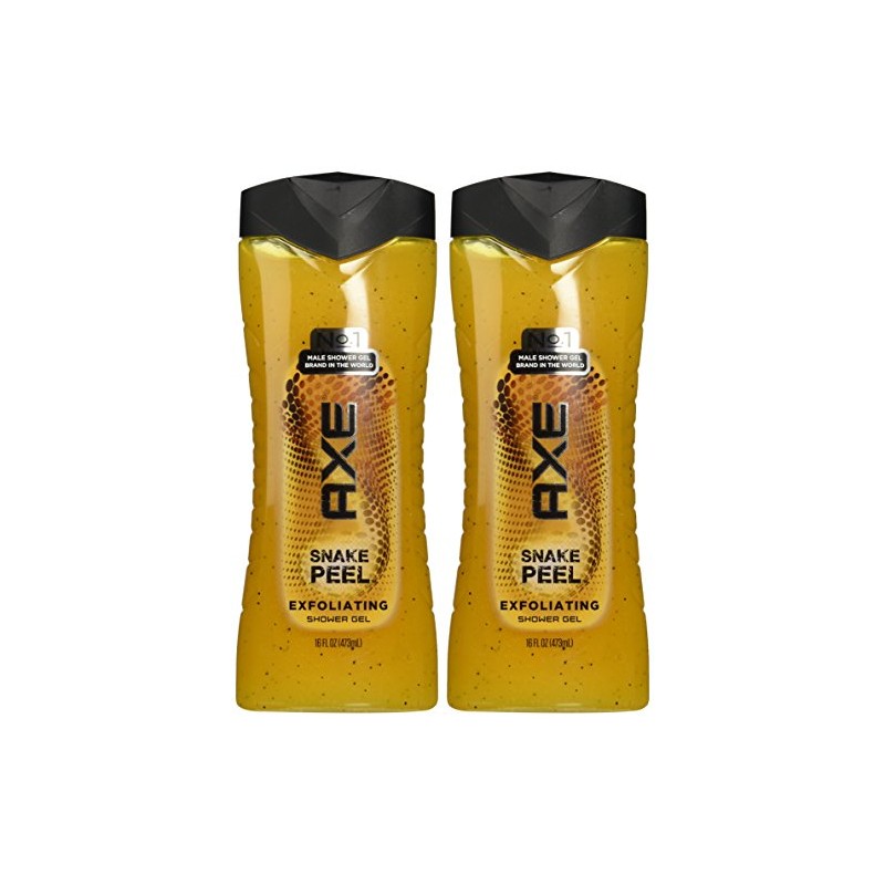 Axe Shower Gel, Snake Peel, 16 Fluid Ounce (Pack of