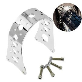 Tracker Front Fork Brace Compatible with Harley 1988-2017 XL 1988-2005 Dyna FXR FXD,Chrome
