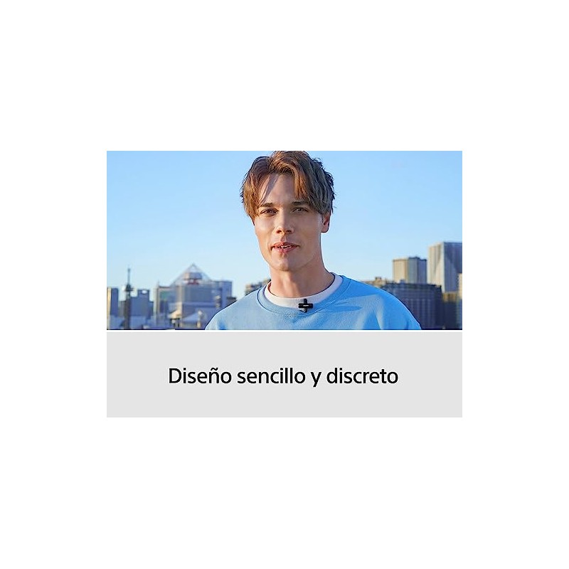 Sony Micrófono estéreo ECMLV1 de Solapa