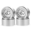Zolikar 4Pcs Aluminum 2.2 Beadlock Wheels Wide 34.8mm RC Wheel