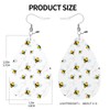 Zokola Bees Tear Drop Ear Rings For Women Dangling, Cartoon