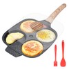 Bobikuke Fried Egg Pan, Egg Frying Pan with Lid Nonstick
