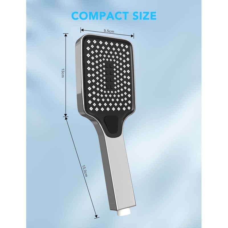 Cabezal de ducha, Cabezal de Ducha de Acero Inoxidable para