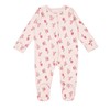 Baby Girls' Sleepsuit Pack of 3 Pink Flowers Fruit Baby