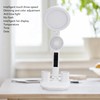 HURRISE Desk Lamp LED, LED Desk Lamps with Fans, Eye