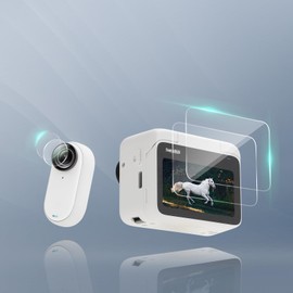 ZJRXM Lens Protector for Insta360 Go 3, Pack of 2 Screen Protectors for Insta360 Go 3
