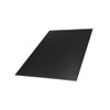 Aluminium sheet strips, black, aluminium Ral 9005 deep black, 1.0