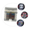 FELTECHELECTR 6 Ways LED Indicator Fuse Box Holder for Automotive