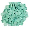 Trimming Shop Light Green Plastic Tiles with White Letters &