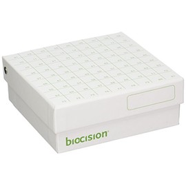 Biocision BCS-206 White TruCool Hinged Cryobox (Pack of 5)