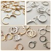 FUNCYboo 200PCS Hypoallergenic French Earring Hooks Leverback Earwires Round Earring