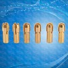 Collet Sleeves, 7Pcs Brass Chuck Collet Drill Bit Sets Nut
