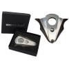 Cigar Boulevard Cigar Cutter Double Guillotine Action, Stainless Steel