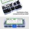 361 Pcs Hex Bolts, M3 Cylinder Screws Hex Socket Screws