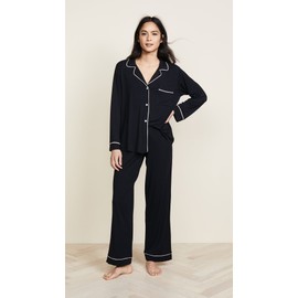 Eberjey Gisele PJ Set, Black, Medium