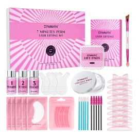 Kit Profesional Lash Lifting De Pestañas Rosa Damman
