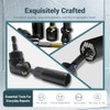 86-Piece Magnetic Impact Nut Driver Set, SAE/Metric Nut Driver Set,