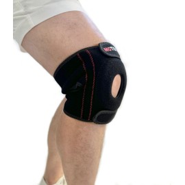 MOTEK Adjustable Knee Support Brace, Dual Straps