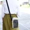 Dickies LOGOTAPE Square Shoulder Bag with Dwears Stickers, Sacoche, Pouch,