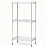 3-Tier Wire Shelving Unit, 1000 lbs Capacity, Adjustable Metal Storage