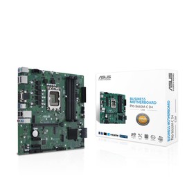 ASUS Pro B660M-C D4-CSM Business Motherboard Socket Intel LGA 1700 (Intel B660, mATX, DDR4 Memory, ASUS CSM, ASUS Control Center Express, COM Debug Header)