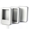 Mini Tin Case Hair Band Poca Beads Dakku Yak Organizer transparent window (small) detachable 10ea