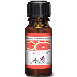 Grapefruit Essential Oil - 100% Pure Blue Diamond Therapeutic Grade by Aviano Botanicals (10 ml)